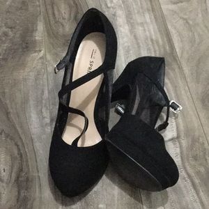 Call it spring black heels